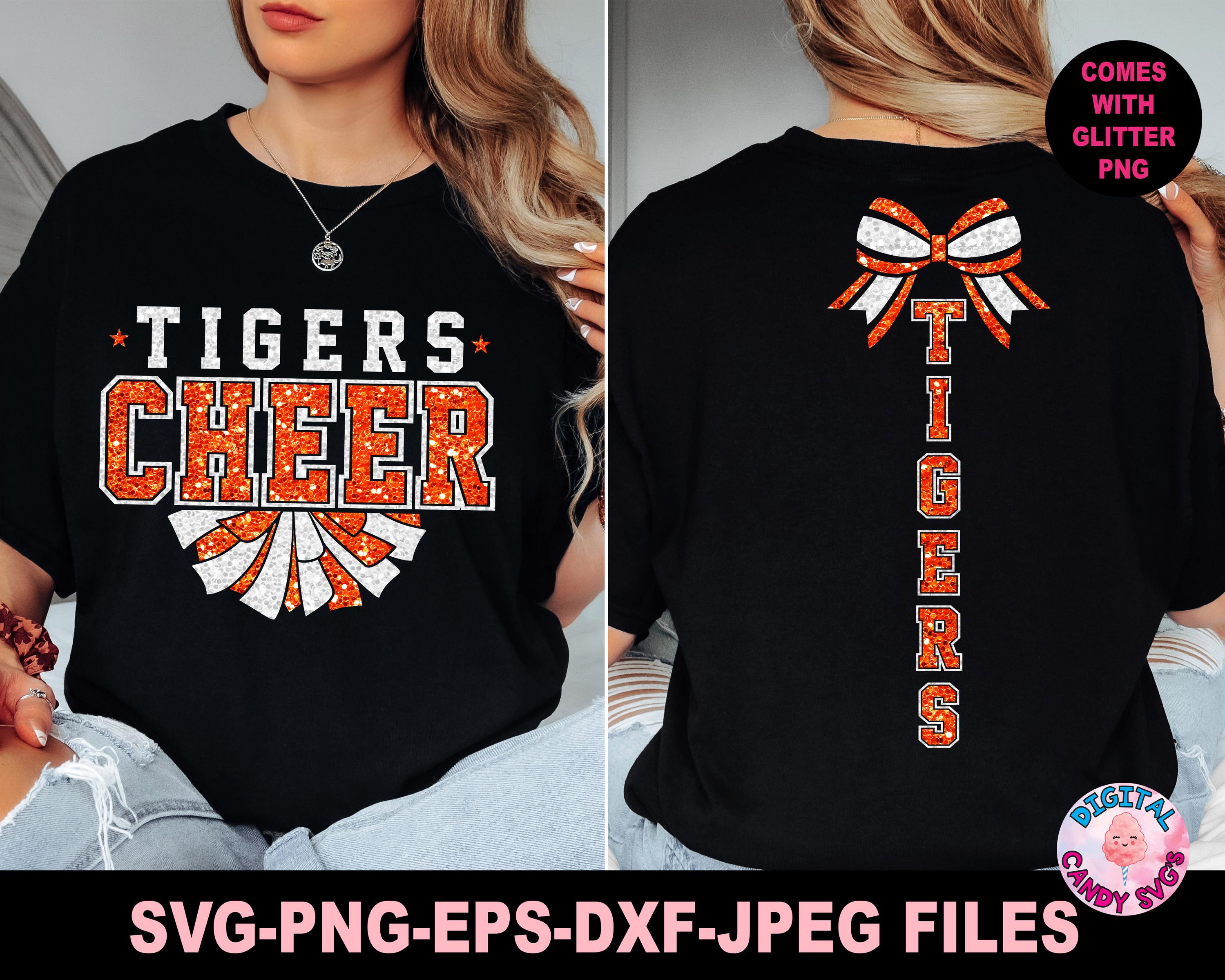 Tiger Cheer Shirt - Etsy