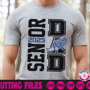 Senior Dad Svg, Track and Field Dad Svg Png, Track Senior Svg, Senior Svg, Grad Svg, afstuderen Svg, Svg-bestanden voor de Cricut, PNG, 2025 Grad