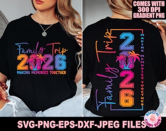 Family Trip Svg Png, Family Vacation Svg Png, Summer Svg Png, Family Vacation 2026 Svg, Vacay Mode Svg, Trip Svg Png, Svg files for Cricut