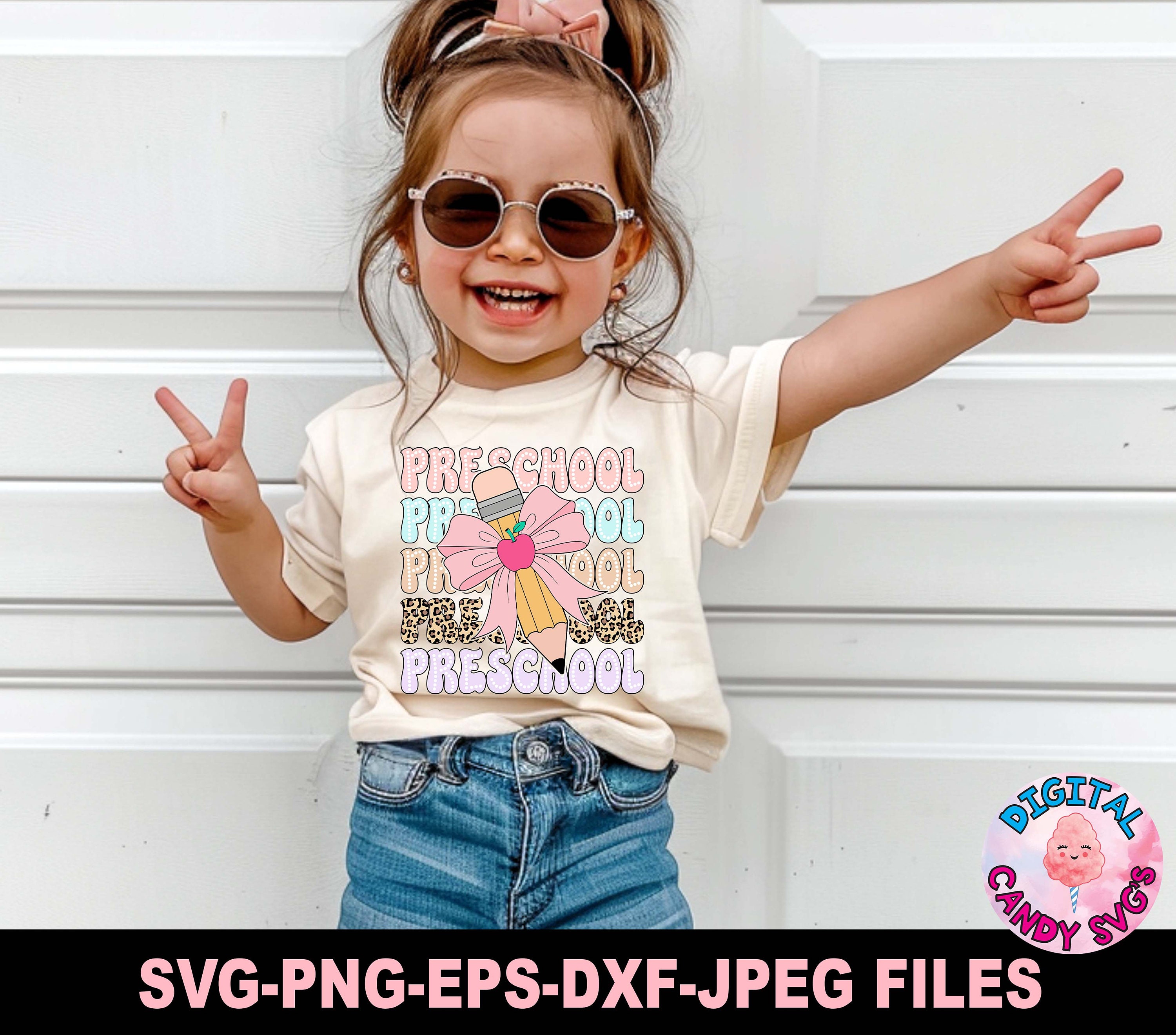 Preschool Svg Png, Back to School Svg, First Day of School Svg, Svg ...