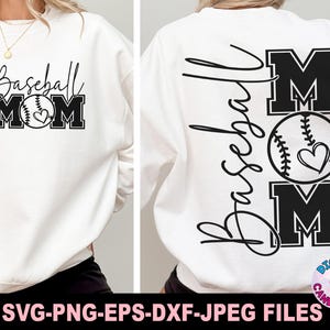 Baseball Mom Svg Png, Baseball Svg Png, Baseball Mama Svg Png, Svg-bestanden voor Cricut, Game Day Svg Png, That's My Son Svg Png, That's My Boy