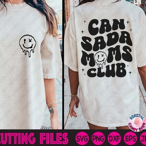 Latina Svg, Cansada Moms Club Svg, Chingona Svg, Mexican Svg, Puerto Rican Svg, Overstimulated Moms Club Svg, Arquivos Svg para Cricut, Mom Svg