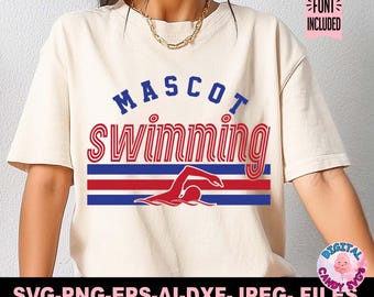 Swim Svg Png, Swim Team Template Svg Png, Swiml Mom Svg, Svg Files for Cricut, Swim Team Shirts Svg Png, Swim Logo Svg, Swimming Svg Png