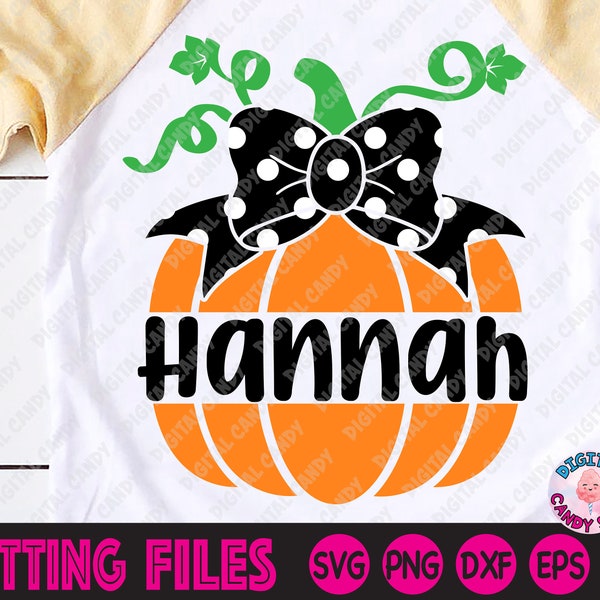 Girl Pumpkin Monogram Svg, Cute Pumpkin Svg, Girl Halloween Svg, Halloween Monogram Svg, Pumpkin Svg, Svg Files for Cricut, Silhouette Files