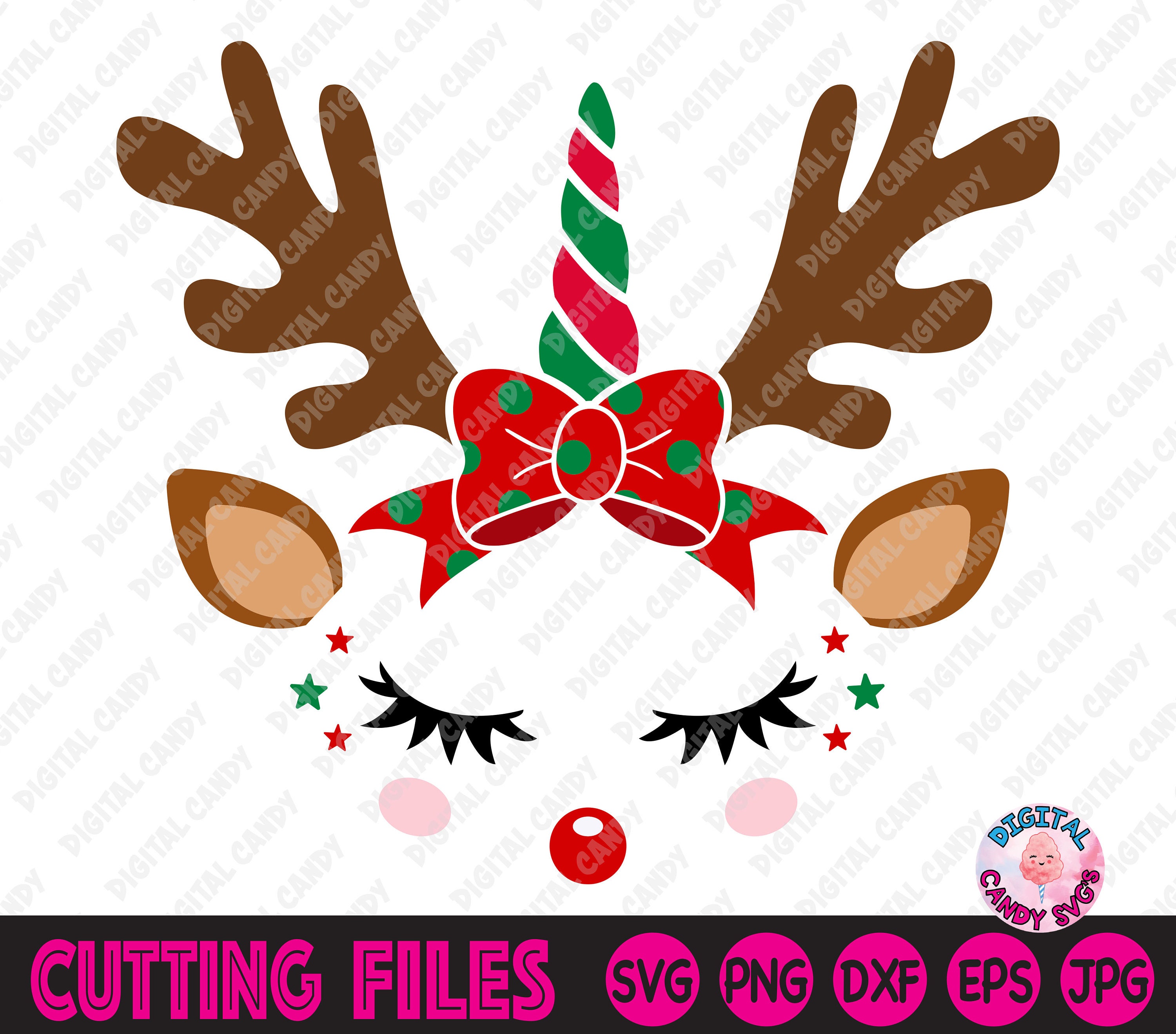 Free Free Unicorn Reindeer Svg 468 SVG PNG EPS DXF File