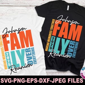 Riunione di famiglia 2025 in formato SVG PNG, Maglietta della riunione di famiglia in formato SVG PNG, Vacanza in famiglia in formato SVG PNG, Viaggio in famiglia in formato SVG, Vibrazioni familiari in formato SVG, File SVG per Cricut