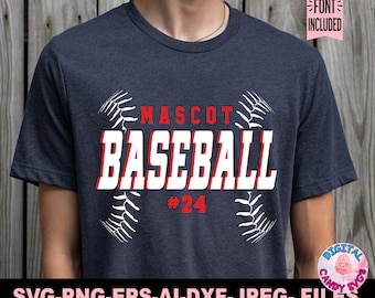 Baseball Svg Png, Baseball Team Template Svg Png, Baseball Mom Svg, Svg Files for Cricut, Baseball Team Shirts Svg Png, Baseball Logo Svg