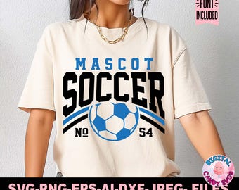 Calcio Svg Png, Modello squadra di calcio Svg Png, Mamma calciatrice Svg Png, File Svg per Cricut, Magliette squadra di calcio Svg Png, Logo calcio Svg Png