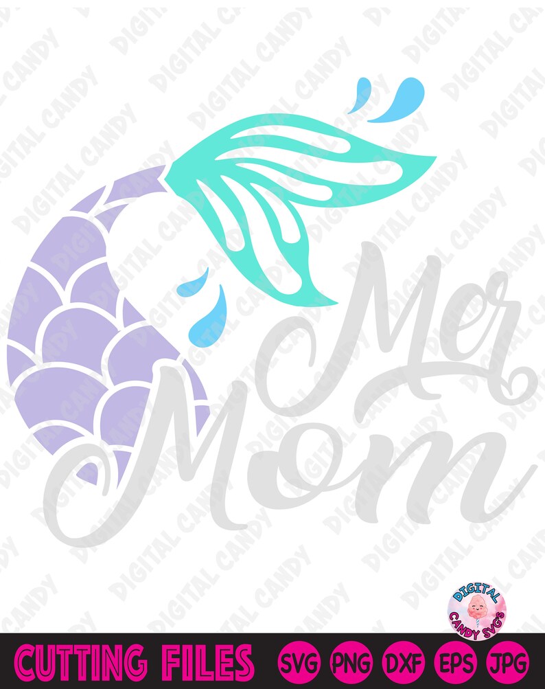 Free Free 204 Mermaid Mom Svg Free SVG PNG EPS DXF File