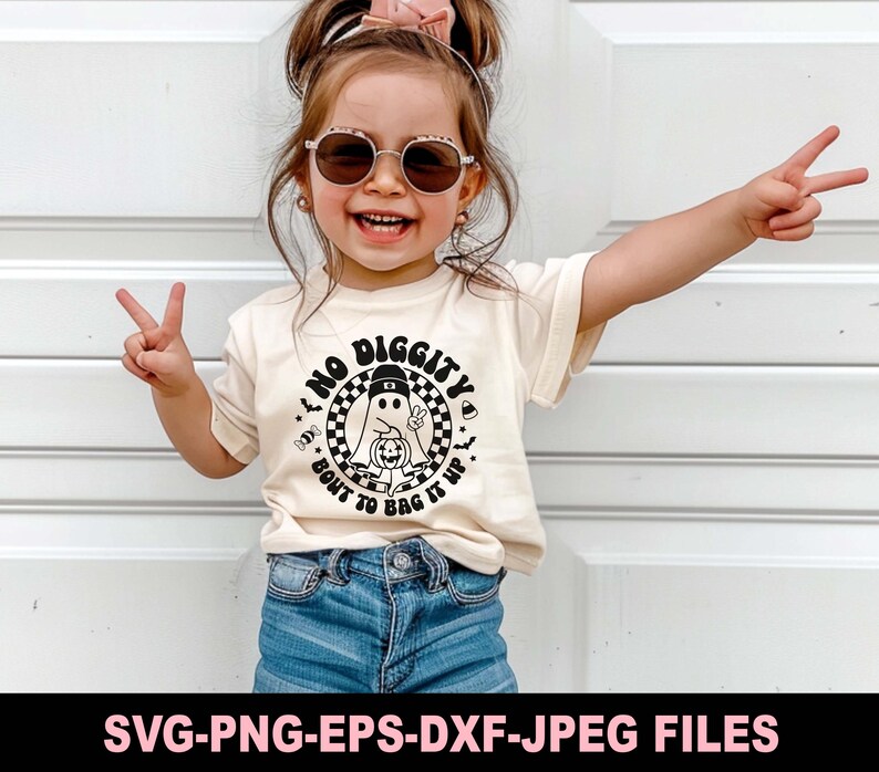No Diggity Bout to Bag It up Svg Png, Boy Halloween Svg Png, Halloween