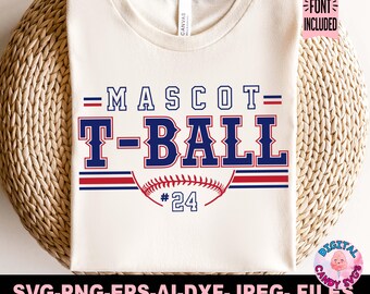 T ボール SVG PNG、T ボール チーム テンプレート SVG PNG、T ボール ママ SVG PNG、Cricut 用 SVG ファイル、T ボール チーム シャツ SVG PNG、野球 SVG PNG