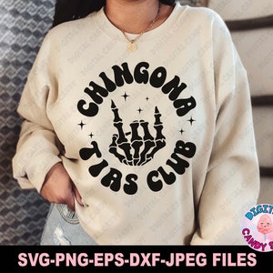 Latina Svg, Chingona Svg, Badass Aunts Club, Chingona Tia Svg, Badass Moms Club Svg, Svg Files for Cricut, Mexican Svg, Puerto Rican Svg