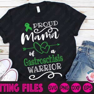 Gastroschisis Svg, Proud Mama Svg, Special Needs Svg, Mom Life Svg, File Svg per Cricut, File Silhouette
