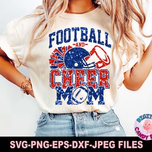 Fußball und jubeln Mama SVG Png, Fußball Mama SVG Png, Jubeln Mama SVG Png, jubeln Mama SVG Png, Fußball SVG Png, SVG-Dateien für Cricut, Cheerleader