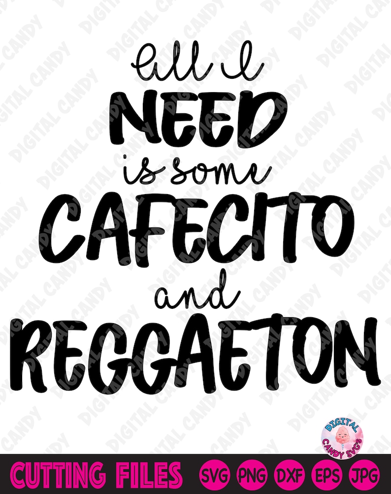 Download Latina Svg Cafecito Svg Reggaeton Svg Coffee Svg Latina | Etsy