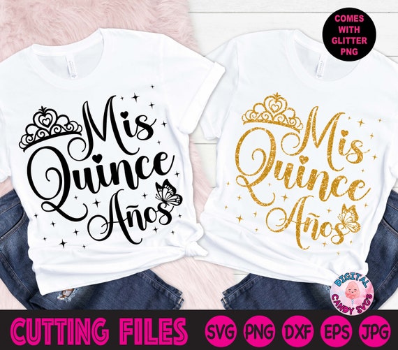 Latina Svg Png, Mis Quince Anos Svg Png, Mis XV Anos Svg Png, Mis Quince Svg Png, Quinceañera  Svg Png, Svg Files for Cricut, Quince Squad