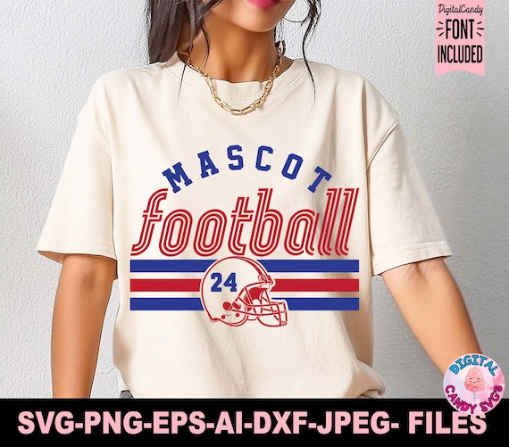 Football Svg Png, Football Team Template Svg Png, Football Mom Svg, Svg Files for Cricut, Football Team Shirts Svg Png, Football Logo Svg