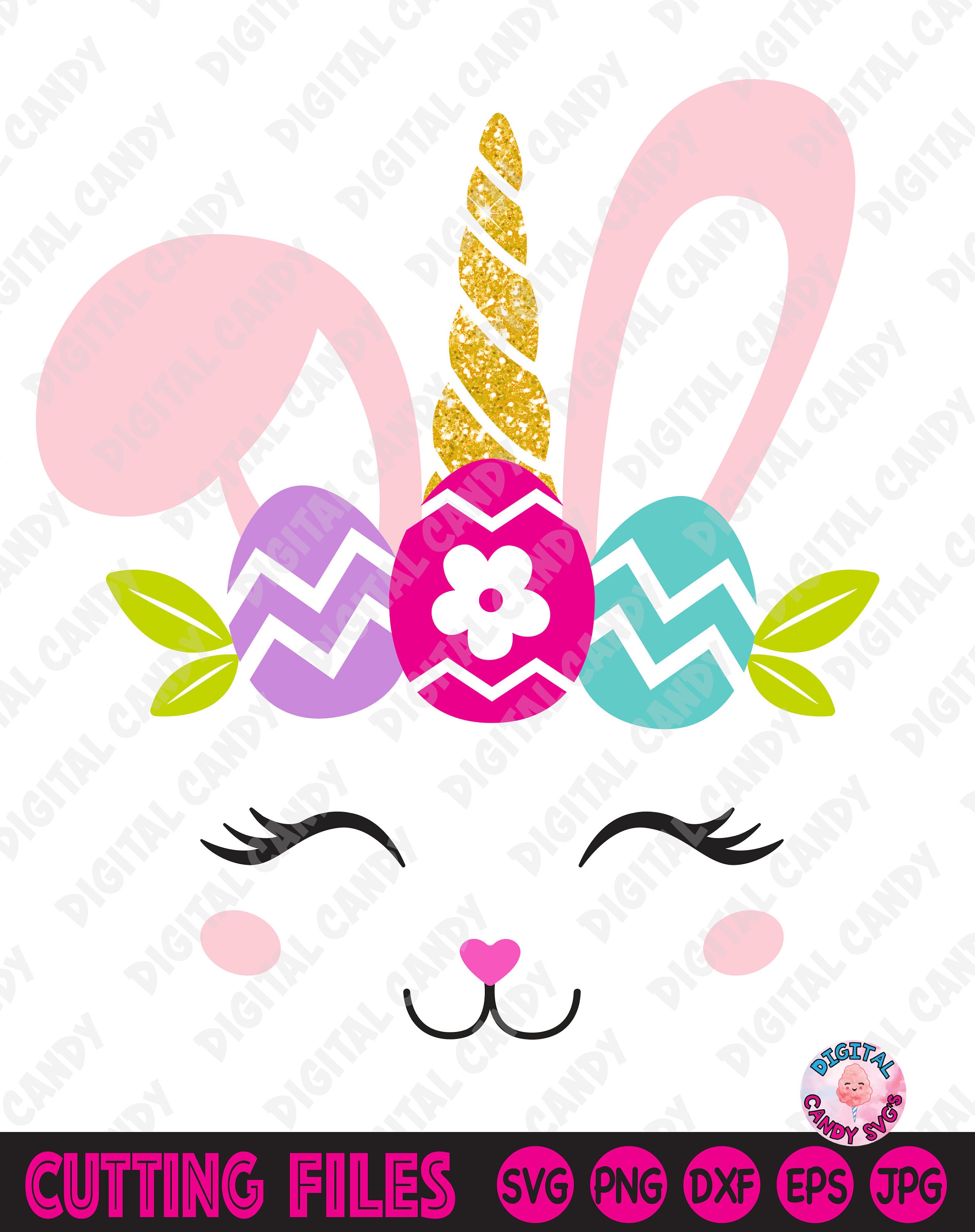 Free Unicorn Easter Svg 746 SVG PNG EPS DXF File