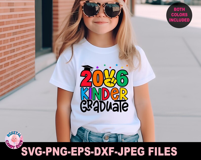 Kindergarten Grad Svg Png, Kindergarten Graduate Svg, Svg Files for Cricut, 2026 Kinder Grad Svg, Graduate Svg, Mom of Kinder Grad Svg Png image 5
