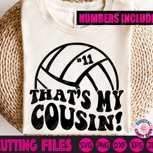 Das ist meine Cousine Svg Png, Beachvolleyball Cousin Svp Png, Beachvolleyball Tante Svpng, Png, das ist meine Nichte Svg, svg-Dateien für Cricut, Silhouette-Dateien