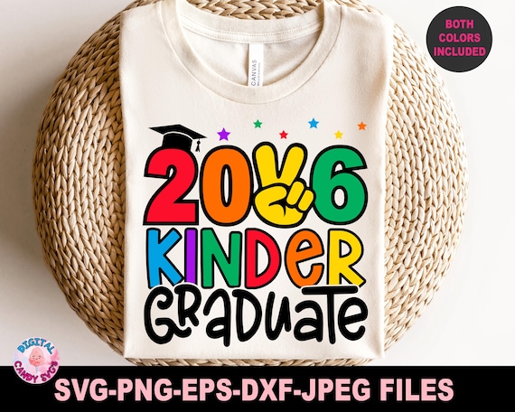 Kindergarten Grad Svg Png, Kindergarten Graduate Svg, Svg Files for Cricut, 2026 Kinder Grad Svg, Graduate Svg, Mom of Kinder Grad Svg Png