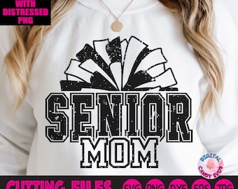 Cheer Senior Svg, Cheer Mom Svg, Senior 2026 Svg, Football Mom Svg, Senior Svg, Graduate Svg, Class of 2026 Svg, Svg Files for Cricut, Cheer