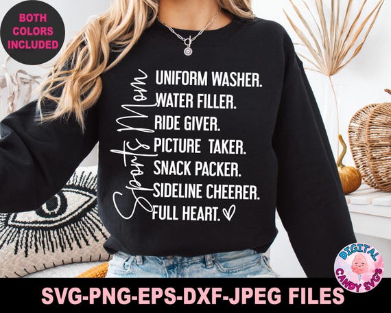 Sports Mom Svg Png, Game Day Svg Png, Sports Mom Shirt Svg, Uniform Washer Sports Mom Svg, Baseball Svg, Football Svg, Volleyball Svg, Cheer