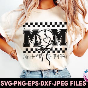 Mamá de béisbol Svg Png, Béisbol Svg Png, Mamá de béisbol Svg Png, Archivos Svg para Cricut, Día del juego Svg, Camiseta de mamá de béisbol Svg, Ese es mi hijo Svg