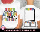 Last Day Autographs Svg Png, Bruh Last day of School Svg Png, Last Day 2025-2026 Shirt Svg, End of School svg, Svg Files For Cricut