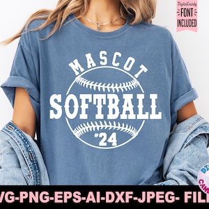 Softball Svg Png, Softball Team Template Svg Png, Softball Mom Svg, Svg Files for Cricut, Softball Team Shirts Svg Png, Softball Logo Svg