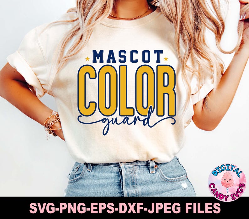 Color Guard Svg Png, Color Guard Team Template Svg, Svg for Cricut ...