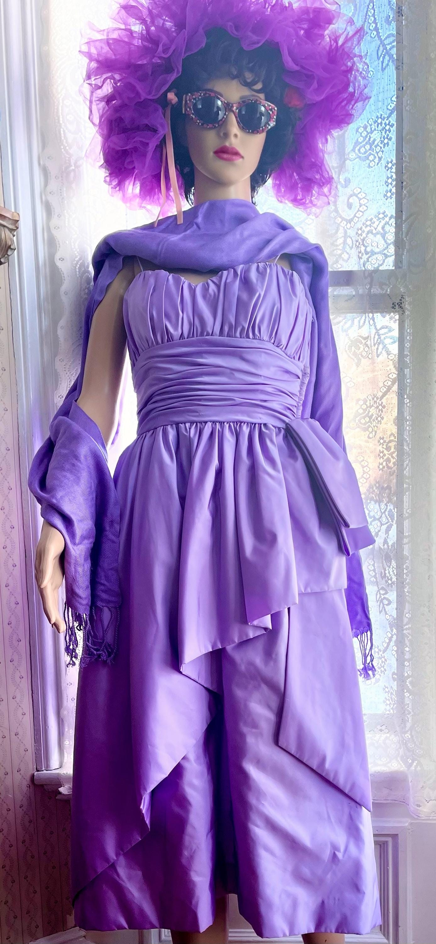 cute flare dresses for women Purple Halter Fit-and-Flare Mini Dress