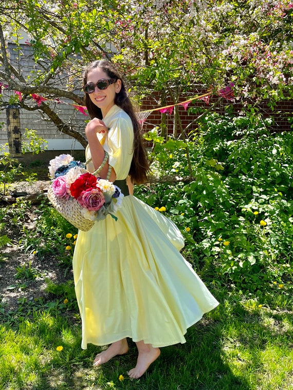 Daffodil Yellow Shirtwaist Dress - image 10
