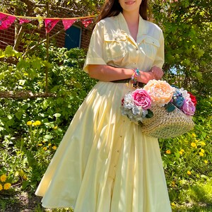 Daffodil Yellow Shirtwaist Dress image 2