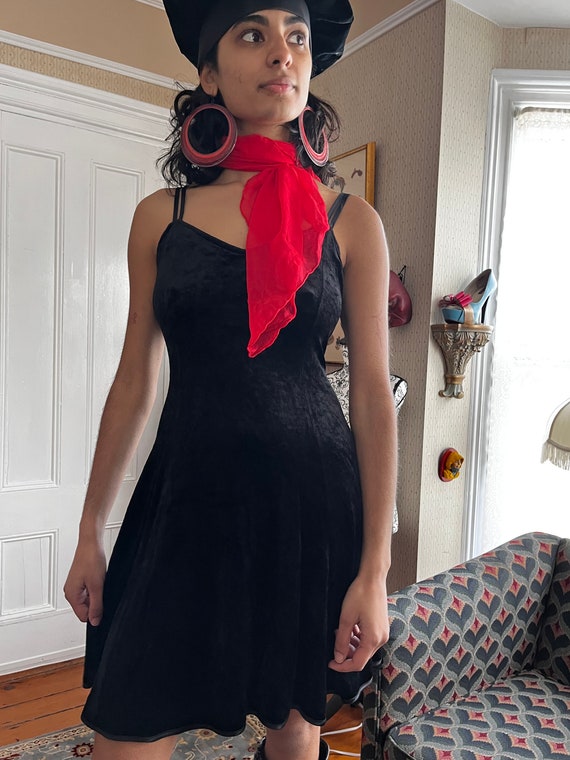 white christmas dresses Black Cutout Satin Dress – Strapless Bodycon Chic 2 / Black main image 0