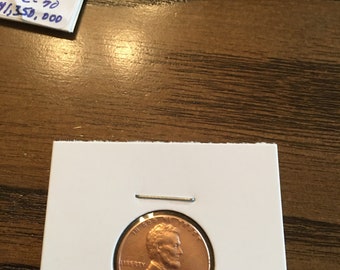 1953 S AU (almost uncirculated) Lincoln Penny