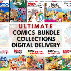 Retro Comics Mega Bundle: Instant CBR/PDF Downloads (59.9GB Digital Collection)