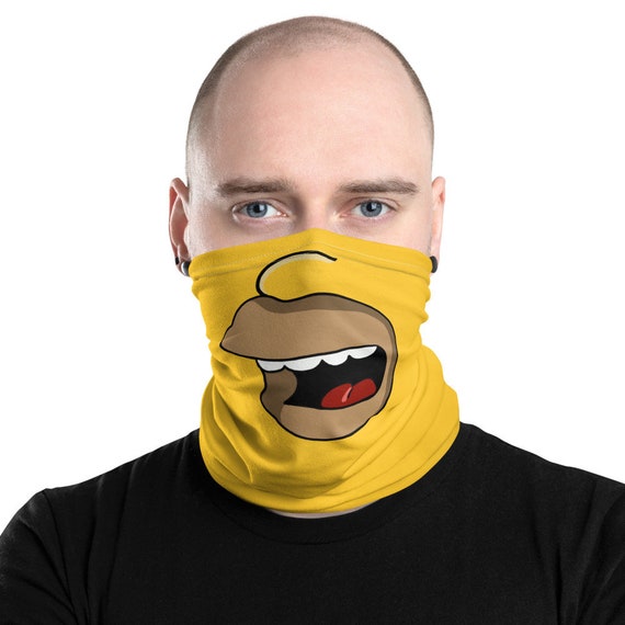 funny face neck gaiter