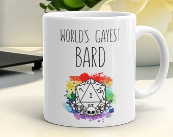 Bard - Dungeons And Dragons - Dungeons & Dragons Bard - Mug - Bard Mug - Bard Miniature - Bard Dungeons And Dragons - Travel Mug - Gift