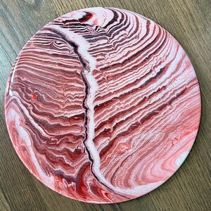 Inventory Sale colorful painted resin lazy susan image 4