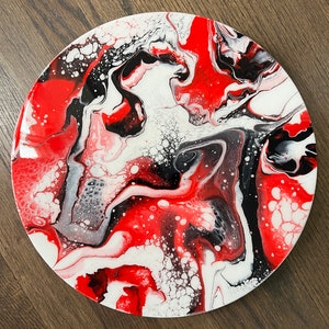 Inventory Sale colorful painted resin lazy susan image 3