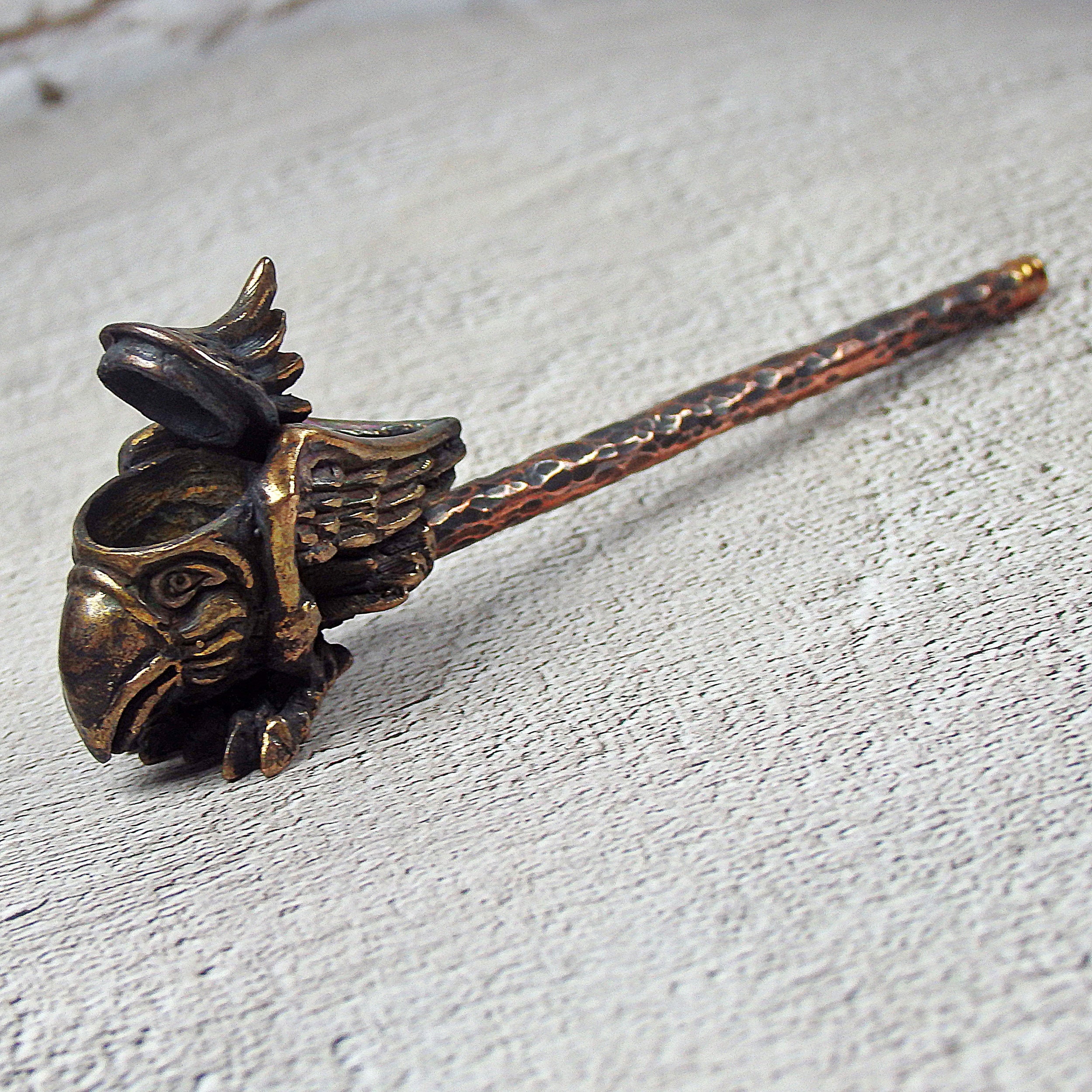 Bird pipe with lid creative handmade smoking set handcrafted Etsy