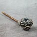 Pine cone smoking pipe, creative handmade smoking piece, custom bronze pipe, unique smoker's gift, forest present for nature conservationist 