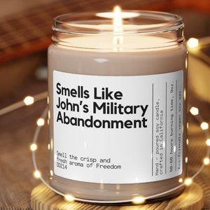 Military Retirement Gifts Funny Candle Cmsgt Retirement Law Enforcement Army Retirement Gifts Air force Retirement Gifts Retired DD214 Gift