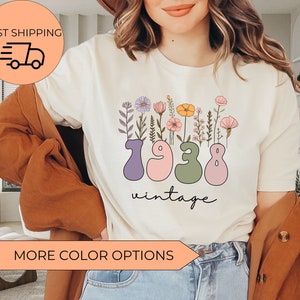 85th birthday shirt, Vintage 1938 Shirt, 85th Birthday Gift For Women, 85th Birthday Gift For Men, 85th Birthday Friend, 85th Birthday Woman