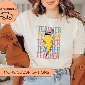 Custom Teacher Shirt, Teacher Team Shirts, Personalized School Tshirt, Teacher Gift, Customized Name Teacher Shirt, Elementary Teacher Shirt