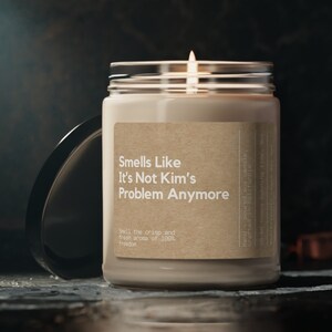 Retirement Gift, Smells Like It&#39;s Not My Problem, Funny Candle, Gift for Her, Gift for Him Teacher Retirement, Gift for Coworker, Soy Candle