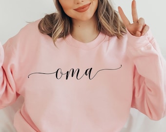 Oma Gift, Oma Shirt, Christmas Gift For Oma, Grandma Gift, Pregnancy Announcement, Baby Reveal, Oma Birthday Gift, Gift For Oma