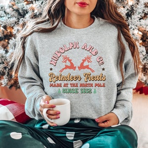 Unisex Christmas Sweatshirt, Christmas Sweater, Christmas Crewneck, Christmas Tree Sweatshirt, Holiday Sweaters for Women, Winter Sweatshirt