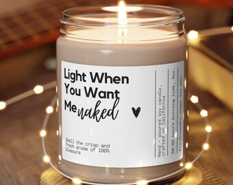Light when you want me naked, gift for him, boyfriend gifts, gifts for men, gift for husband, funny gifts for him, Valentines day gifts